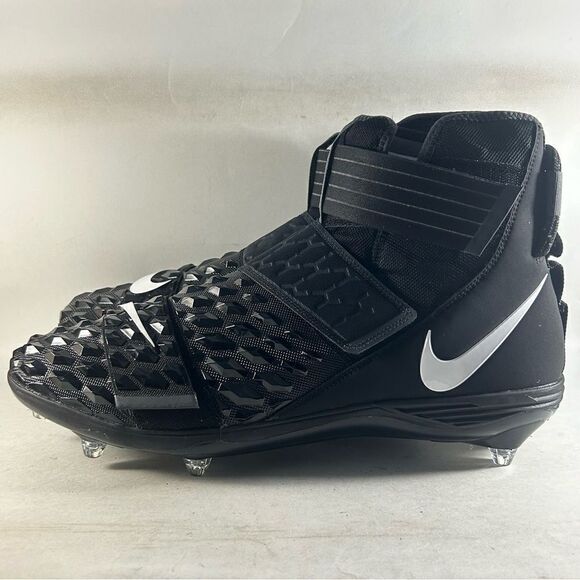 NEW Nike Force Savage Elite 2 TD Mens Football Cleats Black Size 17 CI1710-001 - Picture 3 of 8